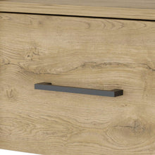 Load image into Gallery viewer, 10" One Drawer Faux Wood Floating Nightstand - Light Brown
