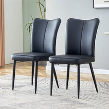 Load image into Gallery viewer, Minimalist Style Minimalist Dining Chairs With Metal Legs
