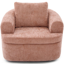 Load image into Gallery viewer, Modern Swivel Barrel Chair With Dual-Layer Cushion
