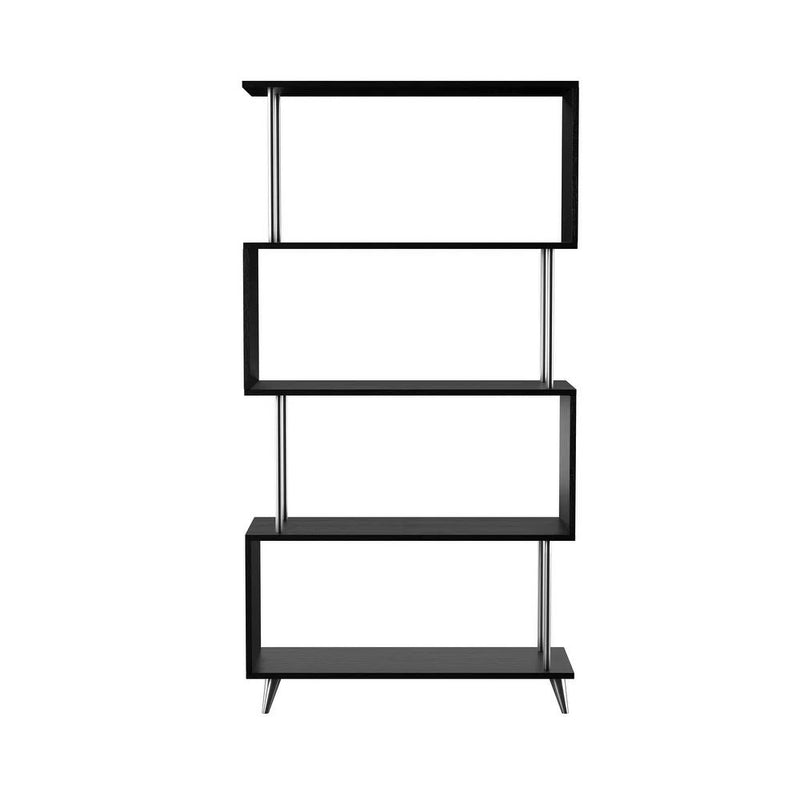 Four Tier Etagere Bookcase (490166) - Black