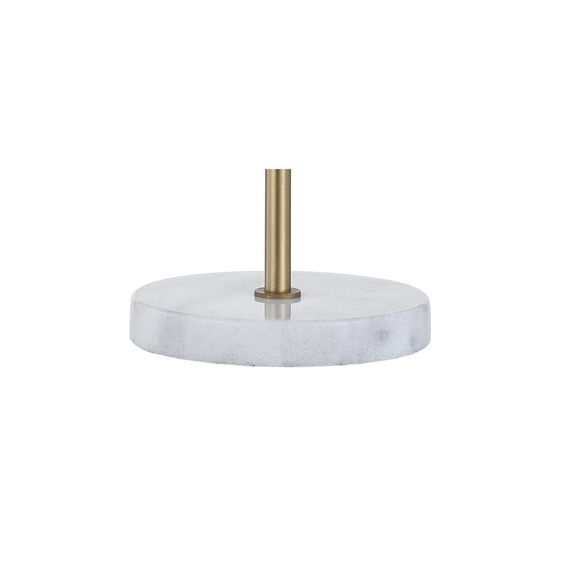 Round Table Lamp - Brass