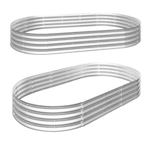 Load image into Gallery viewer, Heavy Duty Galvanized Raised Garden Bed Kit For Vegetables, Flowers &amp; Herbs
