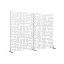 Load image into Gallery viewer, Three Panel Screen Room Divider (720040) - White
