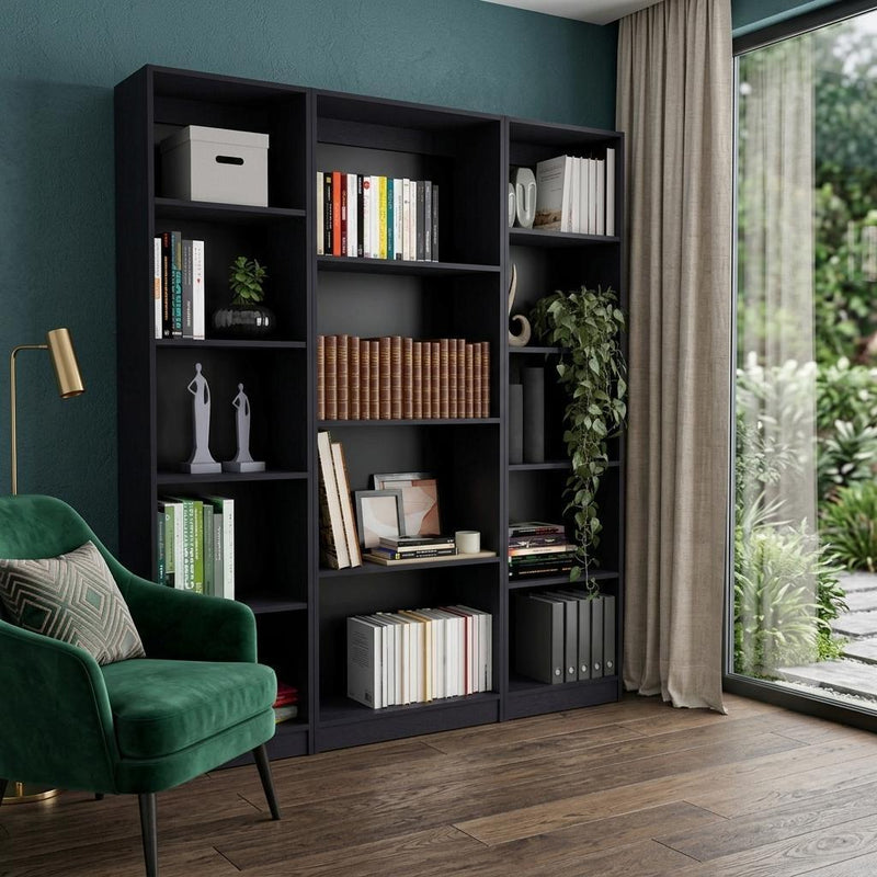 Four Tier Bookcase (546351) - Black
