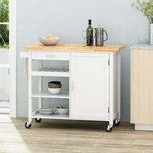 Load image into Gallery viewer, Contemporary Design Kitchen Cart With Wheels
