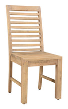 Load image into Gallery viewer, Solid Wood Ladder Back Dining Room Side Chairs (Set of 2) - Brown
