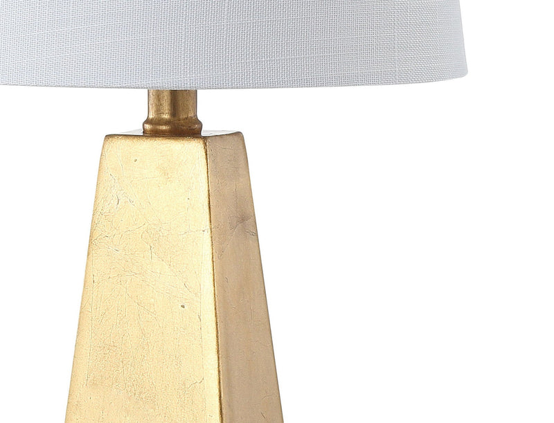 21" Novelty Table Lamp LED With Globe Shade - Gold