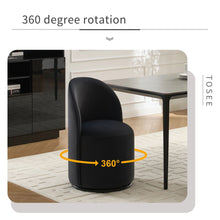 Load image into Gallery viewer, 360 Degree Swivel Armless Dining Barrel Chair
