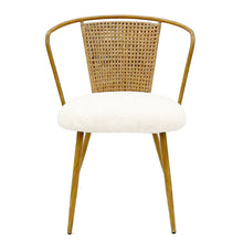 Load image into Gallery viewer, Dining Chairs With Wing Back Design For Kitchen (Set of 2) - Beige / Brown
