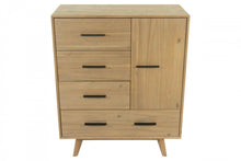 Load image into Gallery viewer, Solid Wood Four Drawer Gentlemans Chest - Walnut
