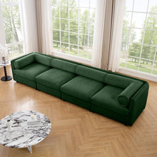 Load image into Gallery viewer, Stylish Sofa With Storage Seat And Cylindrical Backrest
