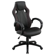 Load image into Gallery viewer, Norset - Upholstered Adjustable Home Office Desk Chair - Black
