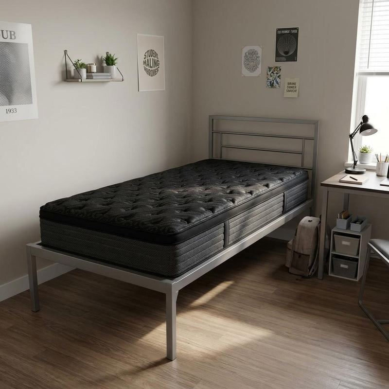 Copper Infused Gel Memory Foam Plush Euro Top Hybrid Mattress - Twin Long