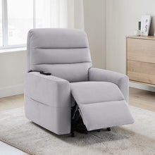Load image into Gallery viewer, Freddie - Power Motion Recliner With Lift - Gray
