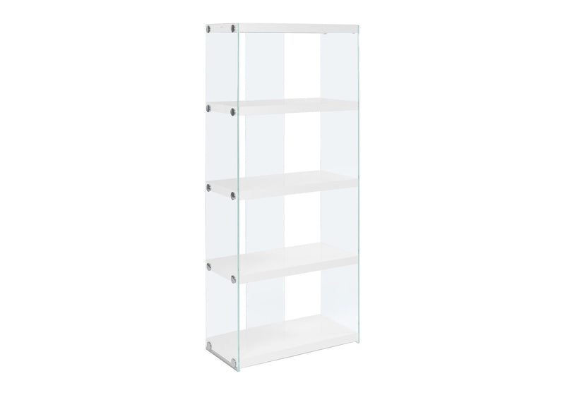 Four Tier Etagere Bookcase (333149) - White
