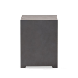 Modern Tank Holder Side Table With Powder Coated Frame