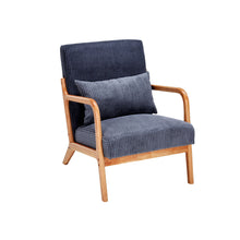 Load image into Gallery viewer, Accent Arm Chair With Pillow Upholstered
