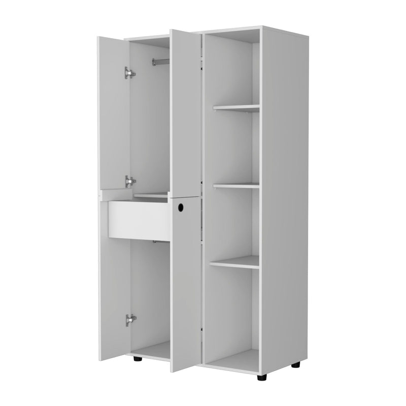Drawer Dresser - White