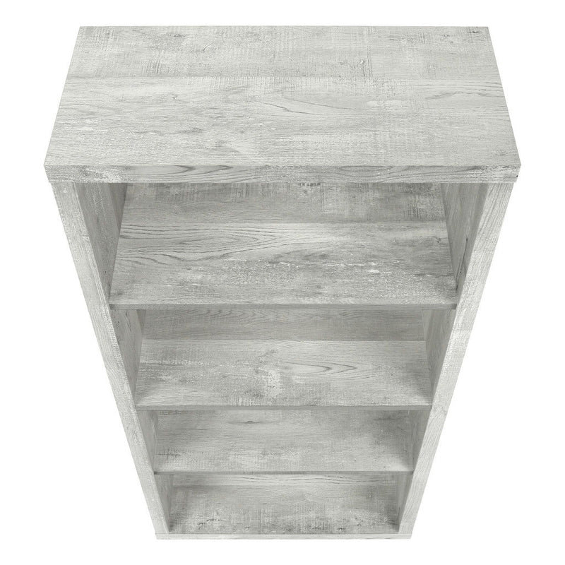 Four Tier Bookcase - Gray
