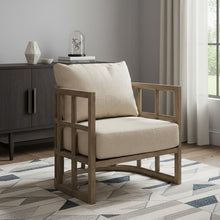 Load image into Gallery viewer, 30" Modern Fabric Arm Chair - Brown
