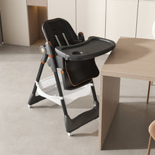 Load image into Gallery viewer, Adjustable Baby High Chair 0-6 Years, Portable Infant Feeding Seat With Safety Belt, Silent Lockable Wheels

