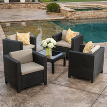 Load image into Gallery viewer, Stylish Outdoor Club Chair With Weather Resistant Cushions
