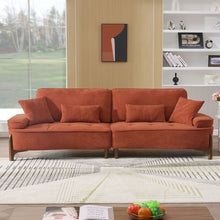 Load image into Gallery viewer, Comfortable Deep Seated Sofa With Pillows
