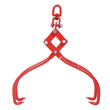 Load image into Gallery viewer, Heavy-Duty 4 Claw Timber Log Lifting Tongs Grabber
