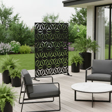 Load image into Gallery viewer, Three Panel Screen Room Divider (562871) - Black
