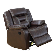 Load image into Gallery viewer, Modern Recliner With Pillow Arms And Headrest

