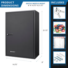 Load image into Gallery viewer, Adjustable Key Cabinet With Combination Lock
