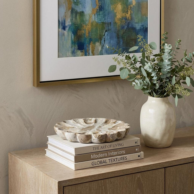 Marble Decorative Bowl - Beige