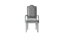 Load image into Gallery viewer, Upholstered Fabric Dining Arm Chair (Set of 2) - Gray
