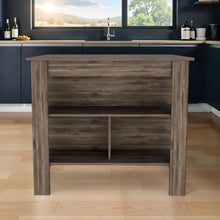 Load image into Gallery viewer, 41" Island For Kitchen With Storage - Brown
