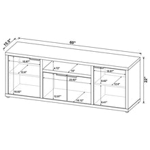 Load image into Gallery viewer, Noriega - 4 Door 60" TV Stand With Hidden Storage - Mango Color
