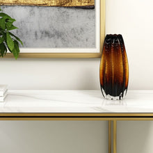 Load image into Gallery viewer, Wavy Table Vase - Burnt Umber
