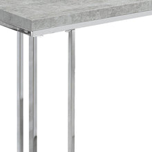 Load image into Gallery viewer, Particle Board Metal Accent Table - Gray
