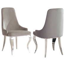Load image into Gallery viewer, Luxury Upholstered Back Dining Chairs (Set of 2)
