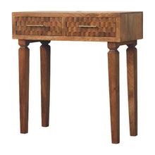 Load image into Gallery viewer, Solid Wood Solid Console Table With Two Drawers (719176) - Brown
