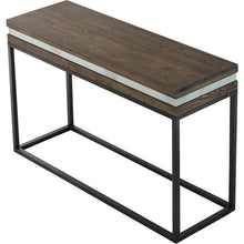 Load image into Gallery viewer, 47" Frame Console Table - Brown And Black
