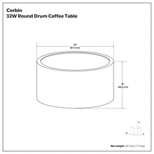 Load image into Gallery viewer, Corbin - Coffee Table - Antique Gold
