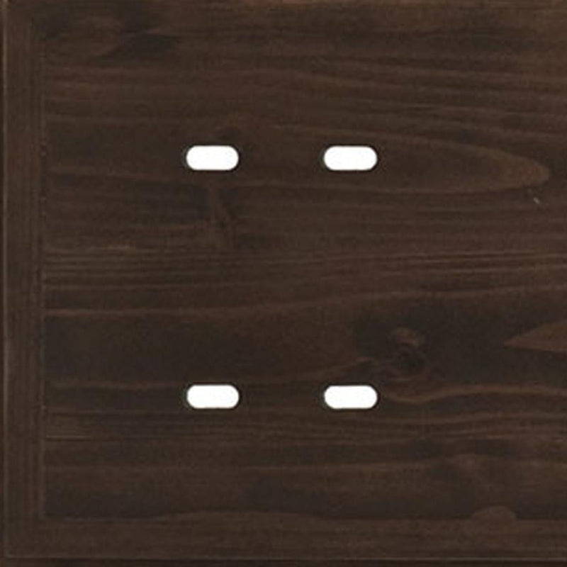 Bridge With Back Slats Component - Dark Brown