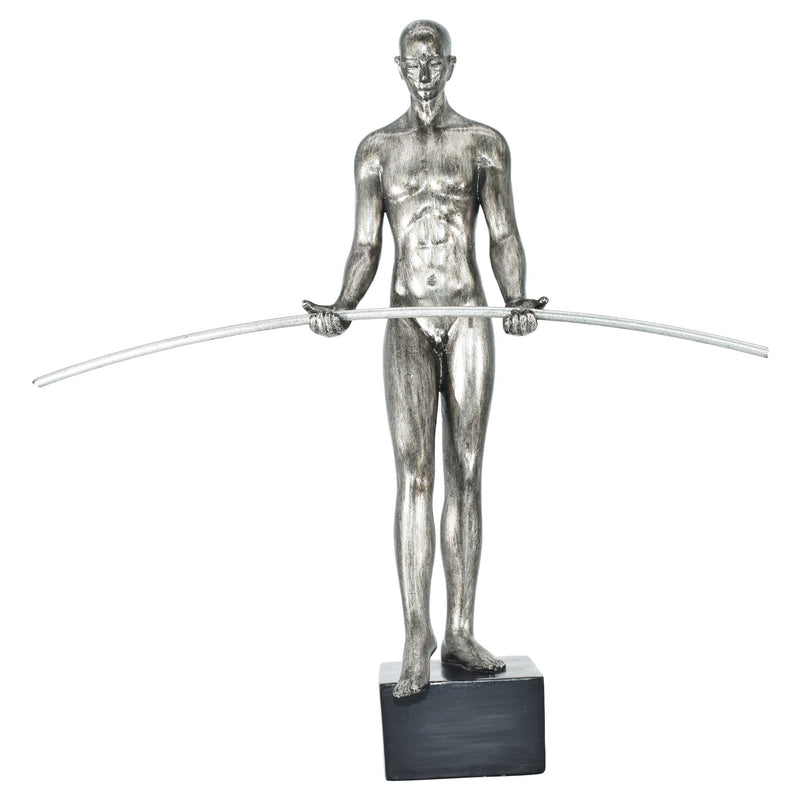 Man Tabletop Sculpture (568376) - Pewter