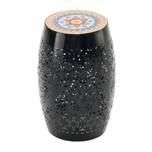 Load image into Gallery viewer, Ruby - Boho Mosaic Side Table With Ceramic Tile Top

