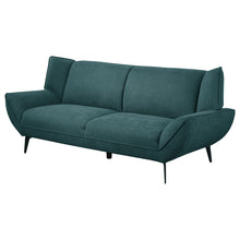 Load image into Gallery viewer, Logan - Flared Arm Sofa Sofa - Teal Blue
