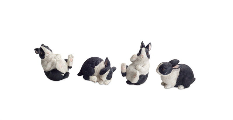 Poly Figurine Tabletop Sculpture - Black