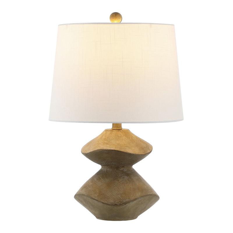 Golden Novelty Table Lamp With Empire Shade - Brown