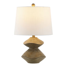 Load image into Gallery viewer, Golden Novelty Table Lamp With Empire Shade - Brown
