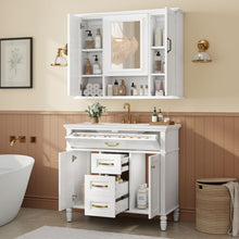 Load image into Gallery viewer, Modern Wall Mounted Medicine Cabinet With Mirror
