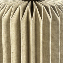Load image into Gallery viewer, Geometric Table Lamp LED With Cylinder Shade - Natural
